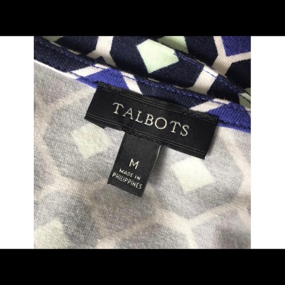 Talbots Bold Print Summer Dress 👗 - Picture 8 of 8